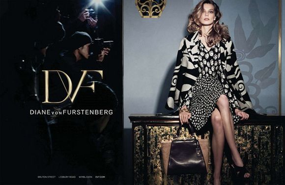 超模Daria Werbowy 代言DVF 2014秋冬大片