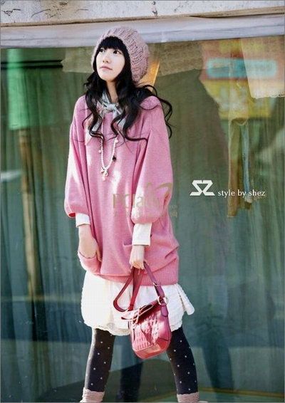 秋冬韩国SZ毛衣外套 优雅女人味